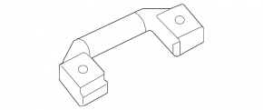 Ceiling handle front left Mercedes GLC 16-22 beige