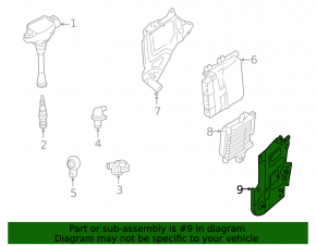 Mitsubishi Outlander 22-25 Transmission Control Module Bracket