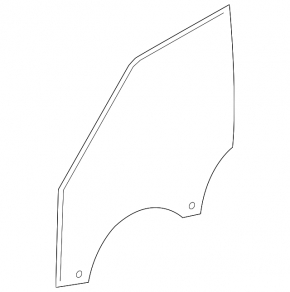 Front right door glass for Land Rover Range Rover Velar 18-23
