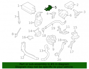 Subaru Impreza WRX GH 08-14 2.5T Evaporative Emission Control Valve