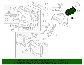 Air Duct Honda Civic X FC 16-21 2.0