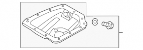 Oil pan Hyundai Veloster 12-15 1.6 METZGER