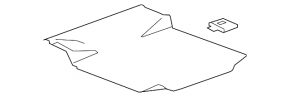 Trunk floor Chevrolet Malibu 13-15