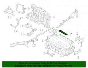 Nissan Leaf 11-12 inverter ZeroEmission emblem