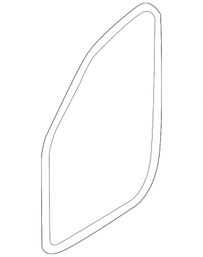 Front left door seal Volvo XC60 18-23