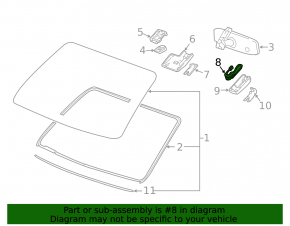 Rain sensor Chevrolet Equinox 18-21