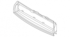 Upper radiator duct for the Audi E-Tron 19-23
