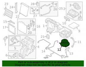 Audi Q3 83A 19-25 Heater Fan Motor