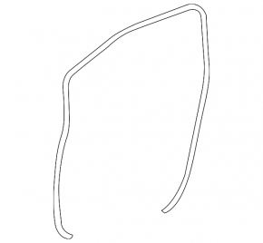 Door seal front left Lexus Hs250h 10-12