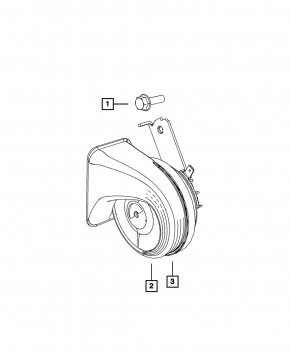 Signal left Fiat 500 12-17