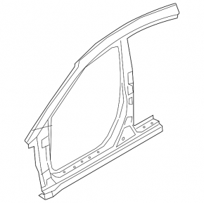 Body pillar central right Hyundai Ioniq 20-22
