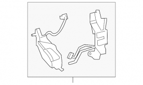 Steering Wheel Controls Lexus LS460 LS600h 07-09