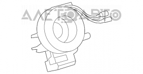 Steering wheel cable Lexus ES350 07-12 MATOMI