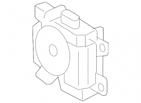 Actuator motor heater ventilation Toyota Rav4 16-18 under auto