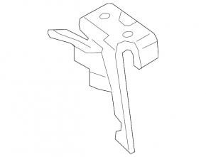 Mercedes GLC 16-22 bonnet release lever