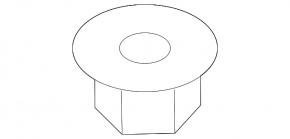 Radiator bracket lower left Infiniti QX50 19-