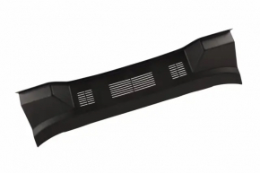 Chevrolet Impala 14-20 trunk opening trim black, worn