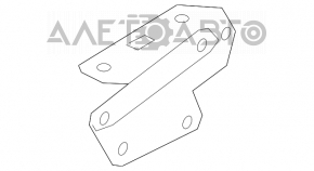 Right hood hinge for Mercedes X164 GL