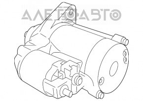 Starter Lexus GS300 GS350 06-11