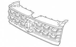 Radiator grill grill VW Atlas 18-20 prerest with emblem under the radar