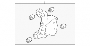Rear left axle Nissan Altima 19-24 fwd