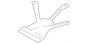 Rear Bottom Strut Bracket BMW 5 G30 17-23