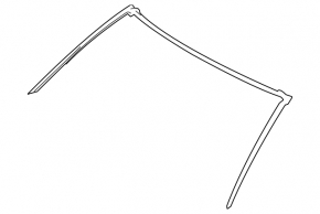 Upper windshield seal BMW 4 F33 14-20 convertible