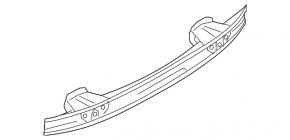 Subaru Forester 14-18 SJ Rear Bumper Reinforcement