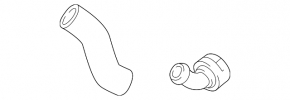 Cooling system hose for Audi Q3 83A 19-25 2.0T