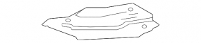 Left TV trim panel for Honda Accord 18-22