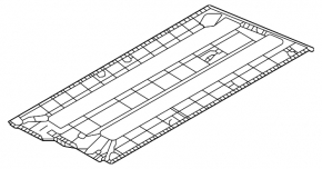 Right underbody protection Hyundai Elantra AD 17-20 tears