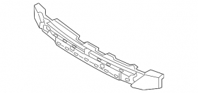Hyundai Accent 18-23 Front Bumper Absorber