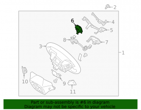 Right steering wheel controls for Kia Sportage 2017-2019