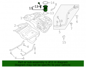 Fuel pump for Ford Fusion mk5 13-20 2.5