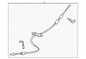 Automatic transmission cable Ford Ecosport 18-22
