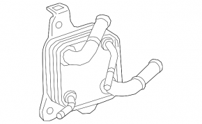 Oil cooler automatic transmission Toyota Camry v70 18-24 2.5, 3.5