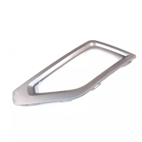 Fog light frame left VW Atlas 18-20 gray