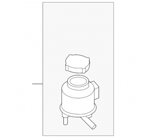Nissan Murano z50 03-07 power steering reservoir