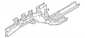 Front left quarter panel of Kia Sorento 10-15