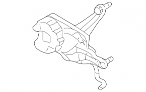 Fuel flap actuator Nissan Murano z51 09-14