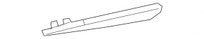 Right rear bumper reflector Chevrolet Volt 16-