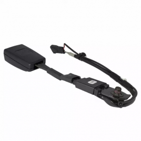 Ford C-max MK2 13-18 passenger seat belt latch, black, with sensor