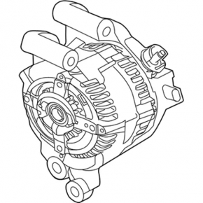 Generator Ford Fusion mk5 13-16 2.0T 2.5