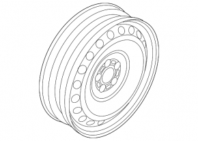 Spare tire for Ford Explorer 20-25 165/70 D18