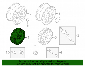 Spare tire for Ford Explorer 20-25 165/70 D18