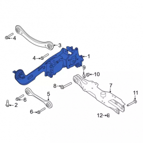 Rear right axle Ford Escape MK4 20- FWD