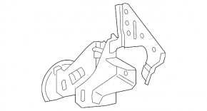 Front Engine Mount Bracket Lexus NX200t NX300 15-21