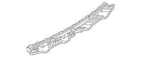 Rear bumper center mount for VW Jetta 22-26