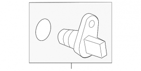 Nissan Altima 07-12 2.5 Crankshaft Position Sensor