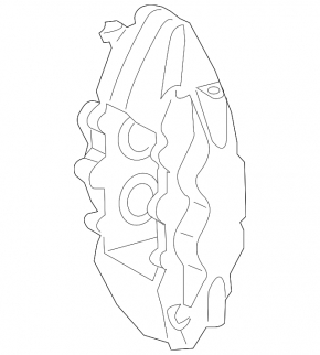 Rear left support Mercedes W211